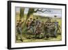 A Game of Football, 19th Century-null-Framed Giclee Print