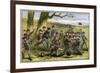 A Game of Football, 19th Century-null-Framed Giclee Print