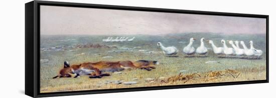 A Game of Fox and Geese, 1868-Briton Rivière-Framed Stretched Canvas