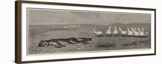 A Game of Fox and Geese-Briton Riviere-Framed Giclee Print
