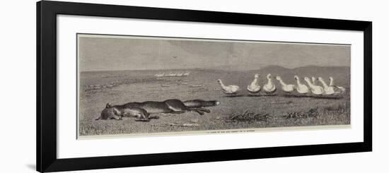 A Game of Fox and Geese-Briton Riviere-Framed Giclee Print