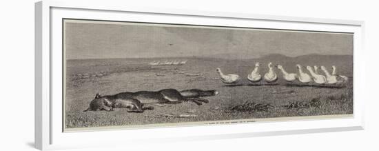 A Game of Fox and Geese-Briton Riviere-Framed Giclee Print