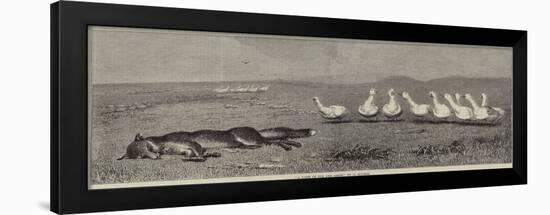 A Game of Fox and Geese-Briton Riviere-Framed Giclee Print