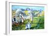 A Game of Golf, 1923-Childe Hassam-Framed Giclee Print