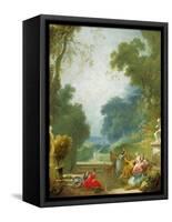 A Game of Hot Cockles, c.1775-80-Jean-Honore Fragonard-Framed Stretched Canvas