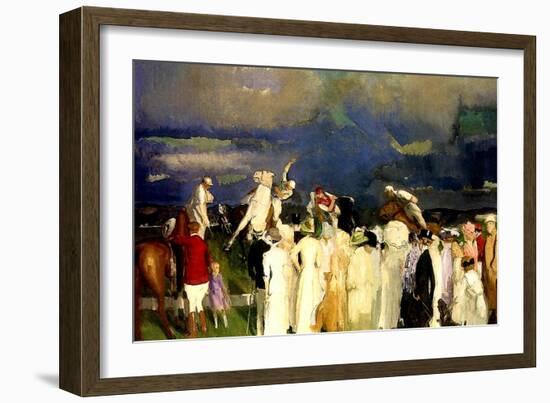 A Game of Polo, 1910-George Wesley Bellows-Framed Giclee Print