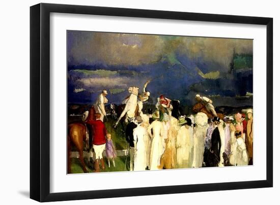 A Game of Polo, 1910-George Wesley Bellows-Framed Giclee Print