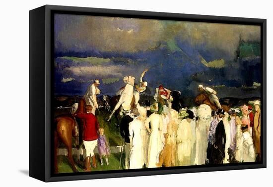 A Game of Polo, 1910-George Wesley Bellows-Framed Stretched Canvas