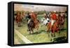 A Game of Polo, 1911-Ludwig Koch-Framed Stretched Canvas