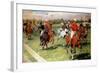 A Game of Polo, 1911-Ludwig Koch-Framed Giclee Print