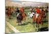 A Game of Polo, 1911-Ludwig Koch-Mounted Giclee Print