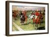 A Game of Polo, 1911-Ludwig Koch-Framed Giclee Print