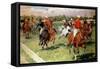 A Game of Polo, 1911-Ludwig Koch-Framed Stretched Canvas