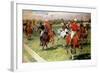 A Game of Polo, 1911-Ludwig Koch-Framed Giclee Print