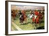 A Game of Polo, 1911-Ludwig Koch-Framed Giclee Print