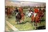 A Game of Polo, 1911-Ludwig Koch-Mounted Giclee Print