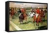 A Game of Polo, 1911-Ludwig Koch-Framed Stretched Canvas