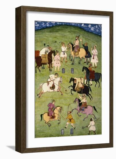 A Game of Polo, from the Large Clive Album-null-Framed Giclee Print