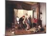 A Game of Soldiers, 1878-Gaetano Chierici-Mounted Giclee Print