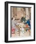 A Game of Strategy in China, Late 18th Century-null-Framed Giclee Print