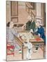 A Game of Strategy in China, Late 18th Century-null-Mounted Giclee Print