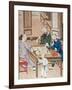 A Game of Strategy in China, Late 18th Century-null-Framed Giclee Print