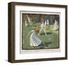 A Game of Tennis-James Wallace-Framed Premium Giclee Print