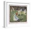 A Game of Tennis-James Wallace-Framed Premium Giclee Print