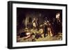 A Game of Trumps or Brawl in Trastevere-Michele Cammarano-Framed Giclee Print