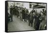 A Game of Tug of War Aboard an Ocean Liner-English Photographer-Framed Stretched Canvas