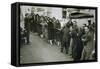 A Game of Tug of War Aboard an Ocean Liner-English Photographer-Framed Stretched Canvas