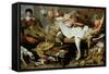 A Game Stall-Frans Snyders Or Snijders-Framed Stretched Canvas