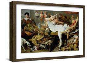 A Game Stall-Frans Snyders Or Snijders-Framed Giclee Print