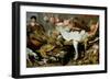 A Game Stall-Frans Snyders Or Snijders-Framed Giclee Print