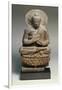 A Gandhara Grey Schist Figure of Buddha, 2nd Century-null-Framed Giclee Print