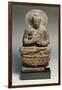 A Gandhara Grey Schist Figure of Buddha, 2nd Century-null-Framed Giclee Print