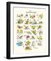 A Garden ABC-Claire Fletcher-Framed Giclee Print