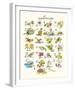 A Garden ABC-Claire Fletcher-Framed Giclee Print