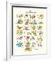 A Garden ABC-Claire Fletcher-Framed Giclee Print