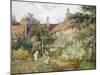 A Garden at Warwick-George Hodgson-Mounted Giclee Print