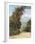 A Garden by the Sea-Frank Topham-Framed Giclee Print