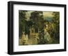 A Garden in Corfu, 1909-John Singer Sargent-Framed Giclee Print