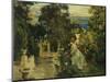 A Garden in Corfu, 1909-John Singer Sargent-Mounted Giclee Print