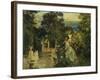 A Garden in Corfu, 1909-John Singer Sargent-Framed Giclee Print