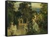 A Garden in Corfu, 1909-John Singer Sargent-Framed Stretched Canvas