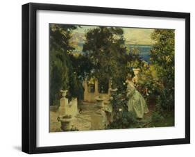 A Garden in Corfu, 1909-John Singer Sargent-Framed Giclee Print