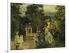 A Garden in Corfu, 1909-John Singer Sargent-Framed Giclee Print