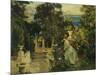 A Garden in Corfu, 1909-John Singer Sargent-Mounted Giclee Print