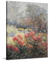 A Garden in September-Bill Reid-Stretched Canvas