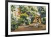 A Garden in Seville-Manuel Garcia Y Rodriguez-Framed Giclee Print